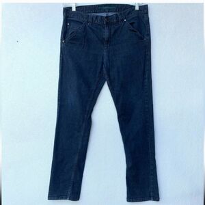 Perry Ellis Men Jeans Size 34 x 32 Dark Wash‎ Blue
